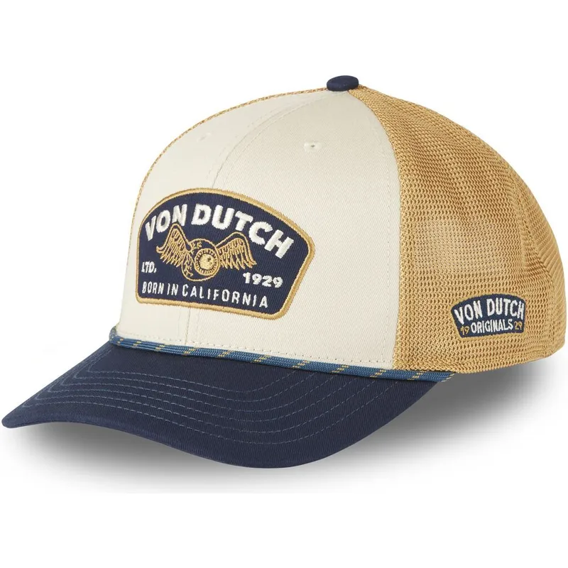 casquette-marron-et-bleue-marine-sem07-von-dutch