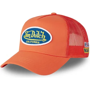Trucker-Kappe orange POLY10 von Von Dutch