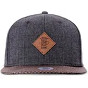 gorra-plana-gris-ajustable-glencheck-de-djinns