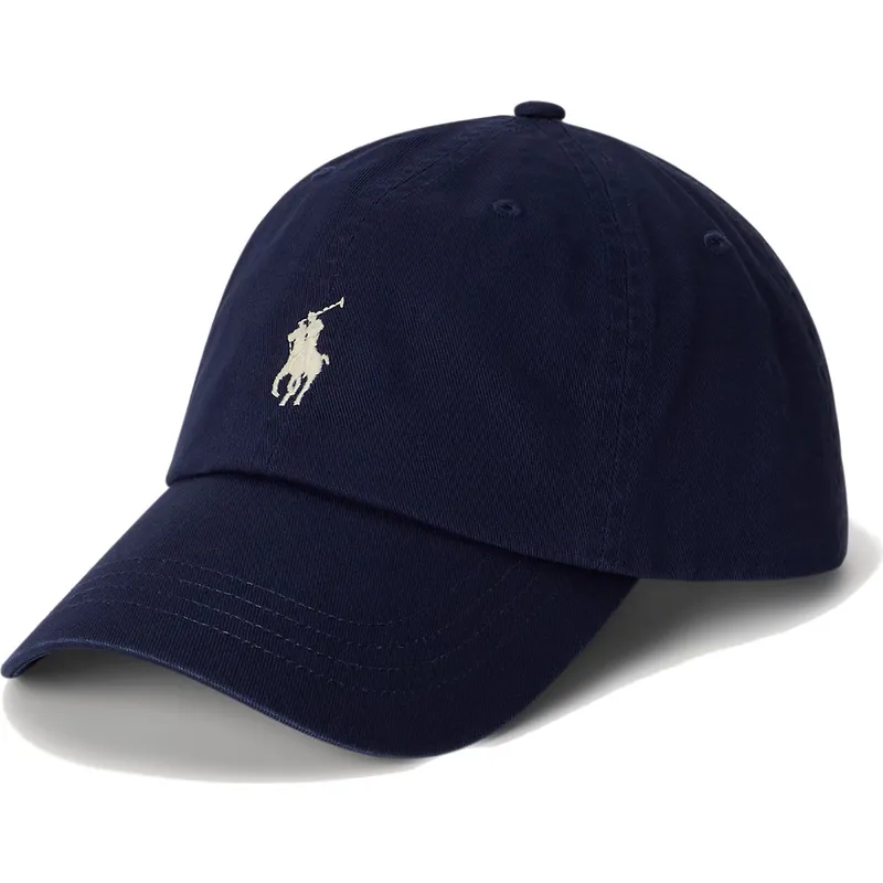 casquette-courbee-bleue-marine-ajustable-cotton-chino-classic-sport-polo-ralph-lauren