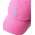casquette-courbee-rose-ajustable-cotton-chino-classic-sport-polo-ralph-lauren