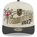 new-era-curved-brim-9fifty-a-frame-classic-vegas-golden-knights-nhl-beige-and-black-snapback-cap
