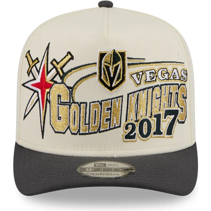 beige-och-svart-kurvad-keps-snapback-9fifty-a-frame-classic-vegas-golden-knights-nhl-fran-new-era