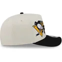 casquette-courbee-beige-snapback-9fifty-a-frame-classic-pittsburgh-penguins-nhl-new-era