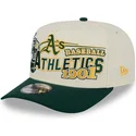 bojd-keps-beige-och-gron-snapback-9fifty-a-frame-classic-fran-oakland-athletics-mlb-av-new-era