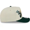 bojd-keps-beige-och-gron-snapback-9fifty-a-frame-classic-fran-oakland-athletics-mlb-av-new-era