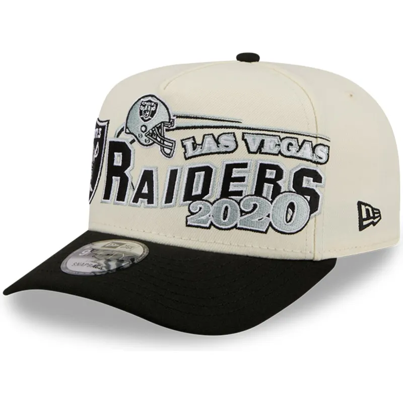 czapka-z-daszkiem-bezowo-czarna-snapback-9fifty-a-frame-classic-las-vegas-raiders-nfl-new-era