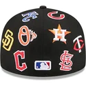 svart-platt-keps-justerad-59fifty-all-over-fran-mlb-av-new-era