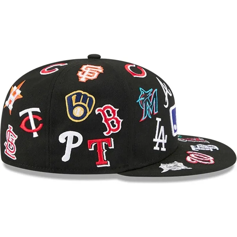 czarna-dopasowana-czapka-z-daszkiem-59fifty-all-over-mlb-new-era