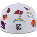 casquette-plate-blanche-ajustee-59fifty-all-over-nfl-new-era