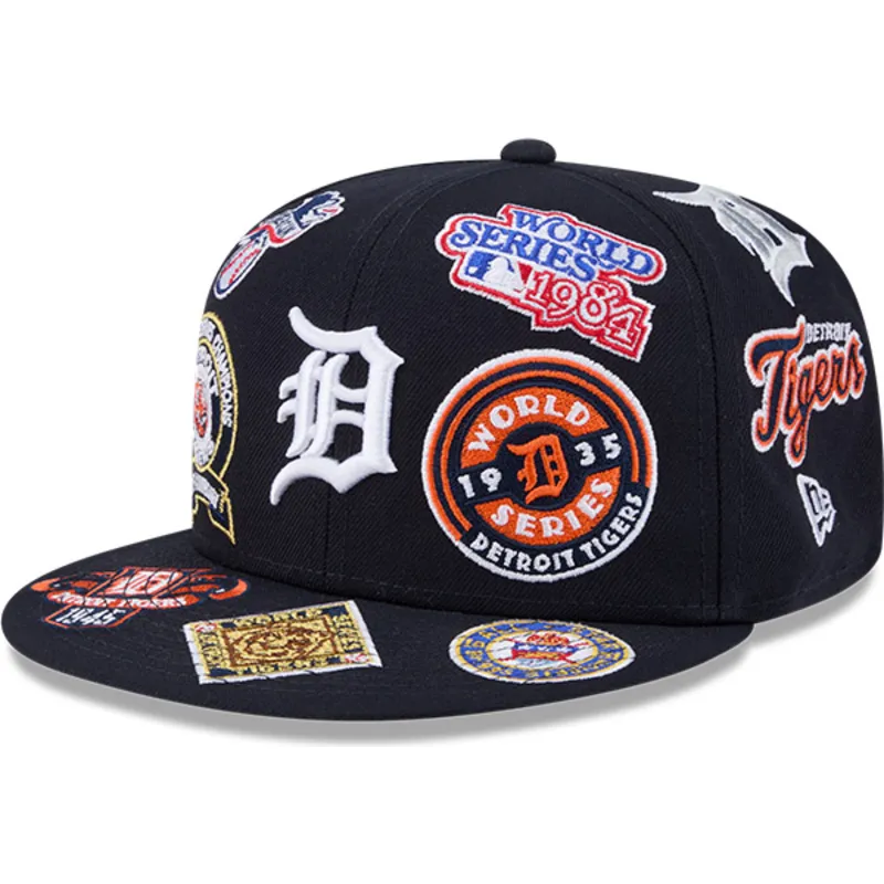 marineblaue-angepasste-59fifty-all-over-flat-cap-der-detroit-tigers-mlb-von-new-era