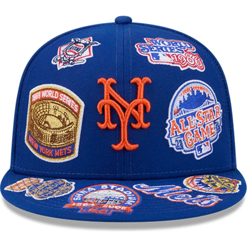 cappello-piatto-blu-chiuso-59fifty-all-over-dei-new-york-mets-mlb-di-new-era