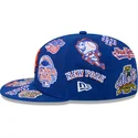gorra-plana-azul-ajustada-59fifty-all-over-de-new-york-mets-mlb-de-new-era