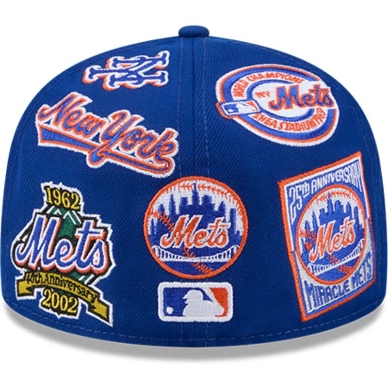 cappello-piatto-blu-chiuso-59fifty-all-over-dei-new-york-mets-mlb-di-new-era