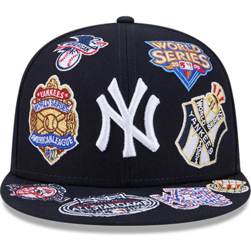 cappello-piatto-blu-marino-chiuso-59fifty-all-over-logos-dei-new-york-yankees-mlb-di-new-era