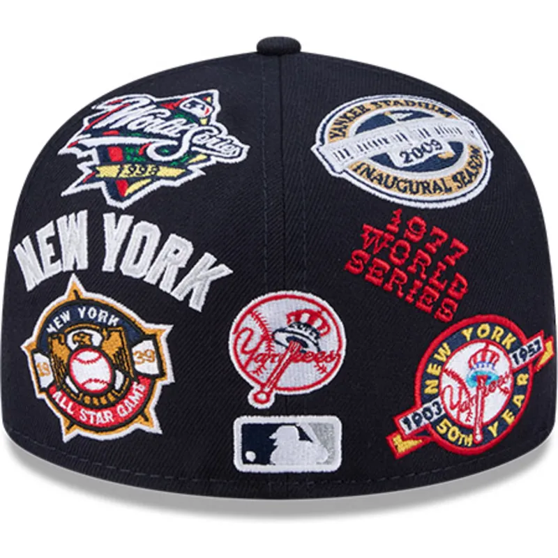 new-era-flat-brim-59fifty-all-over-logos-new-york-yankees-mlb-navy-blue-fitted-cap