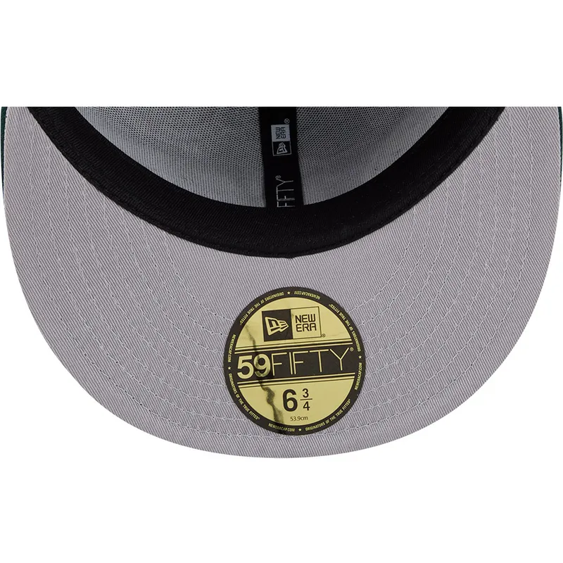 cappello-piatto-verde-chiuso-59fifty-all-over-degli-oakland-athletics-mlb-di-new-era
