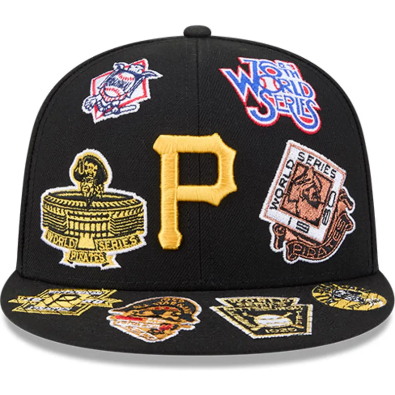 schwarze-enganliegende-59fifty-all-over-flat-cap-der-pittsburgh-pirates-mlb-von-new-era