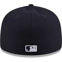 cappello-piatto-blu-marino-chiuso-59fifty-hidden-hit-dei-new-york-yankees-mlb-di-new-era