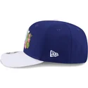 casquette-courbee-bleue-et-blanche-snapback-9seventy-stretch-snap-flower-los-angeles-dodgers-mlb-new-era