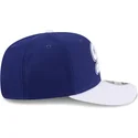 casquette-courbee-bleue-et-blanche-snapback-9seventy-stretch-snap-flower-los-angeles-dodgers-mlb-new-era