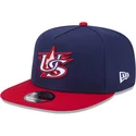 casquette-plate-bleue-marine-et-rouge-snapback-9fifty-a-frame-usa-2026-world-baseball-classic-new-era