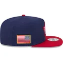 marineblaue-und-rote-flache-snapback-kappe-9fifty-a-frame-usa-2026-world-baseball-classic-von-new-era