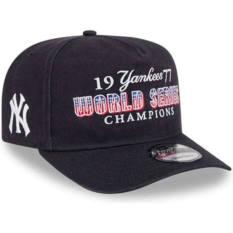 casquette-plate-bleue-marine-snapback-9fifty-a-frame-historic-new-york-yankees-mlb-new-era