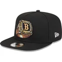 schwarze-flache-snapback-kappe-9fifty-a-frame-ring-der-boston-red-sox-mlb-von-new-era