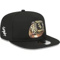 casquette-plate-noire-snapback-9fifty-a-frame-ring-chicago-white-sox-mlb-new-era