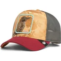 cappellino-trucker-multicolore-uccello-fuerte-costa-rica-thrush-the-farm-di-goorin-bros
