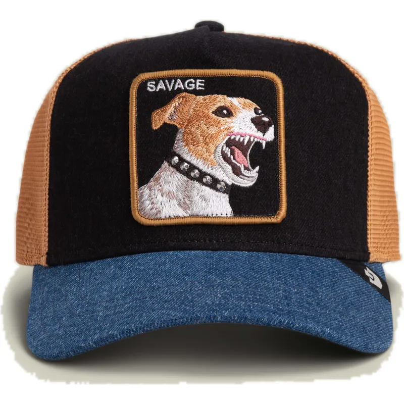 czapka-trucker-multicolor-pies-savage-dawg-that-dawg-in-me-the-farm-od-goorin-bros