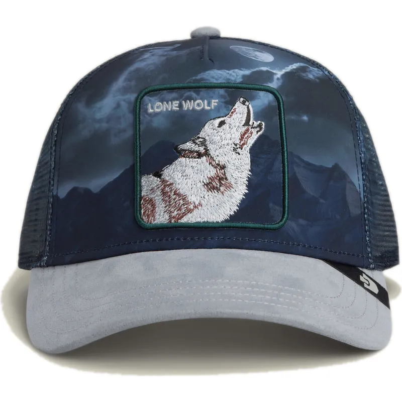 casquette-trucker-multicolore-loup-lone-wolf-in-the-element-the-farm-goorin-bros