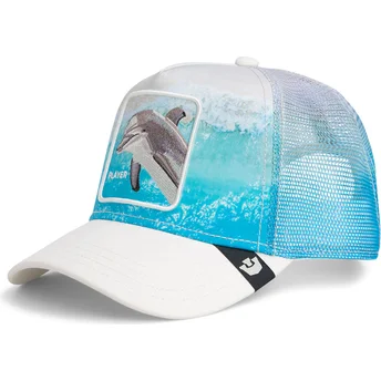 Cappellino trucker multicolore delfino Player Dolphin In The Element The Farm di Goorin Bros.