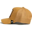 trucker-cap-braun-ziege-golden-goat-metallic-the-farm-von-goorin-bros