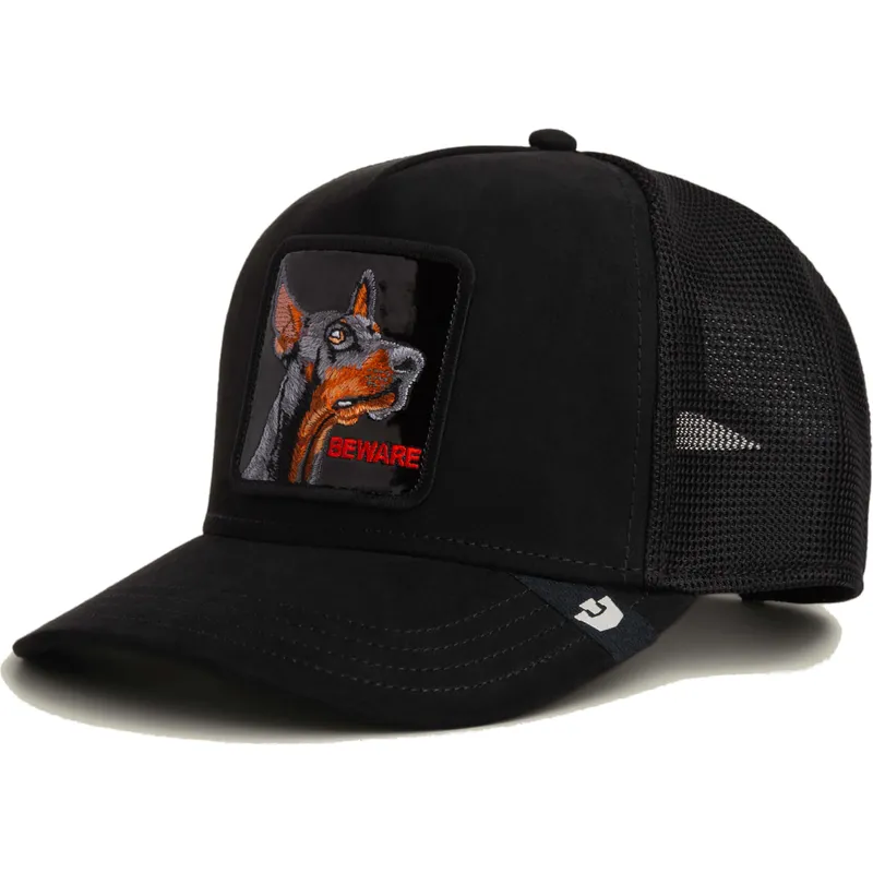 trucker-black-out-doberman-metallic-the-farm-goorin-bros
