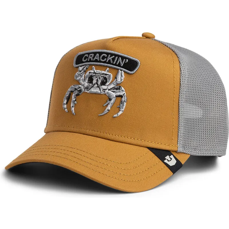 czapka-trucker-brazowa-krab-classic-rocker-crackin-the-farm-goorin-bros