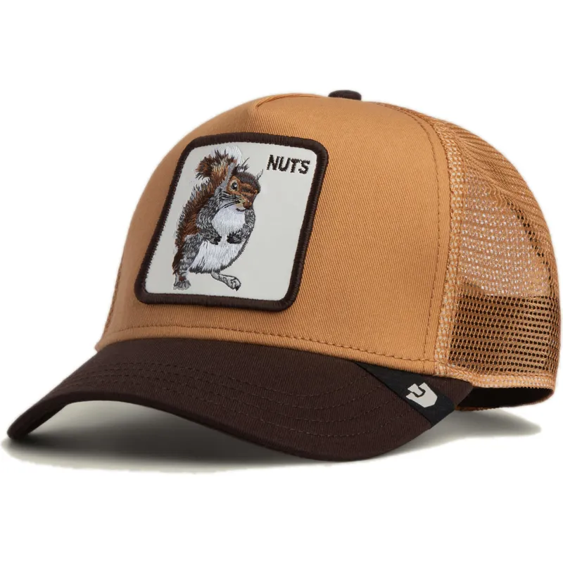 casquette-trucker-marron-ecureuil-nuts-the-farm-goorin-bros