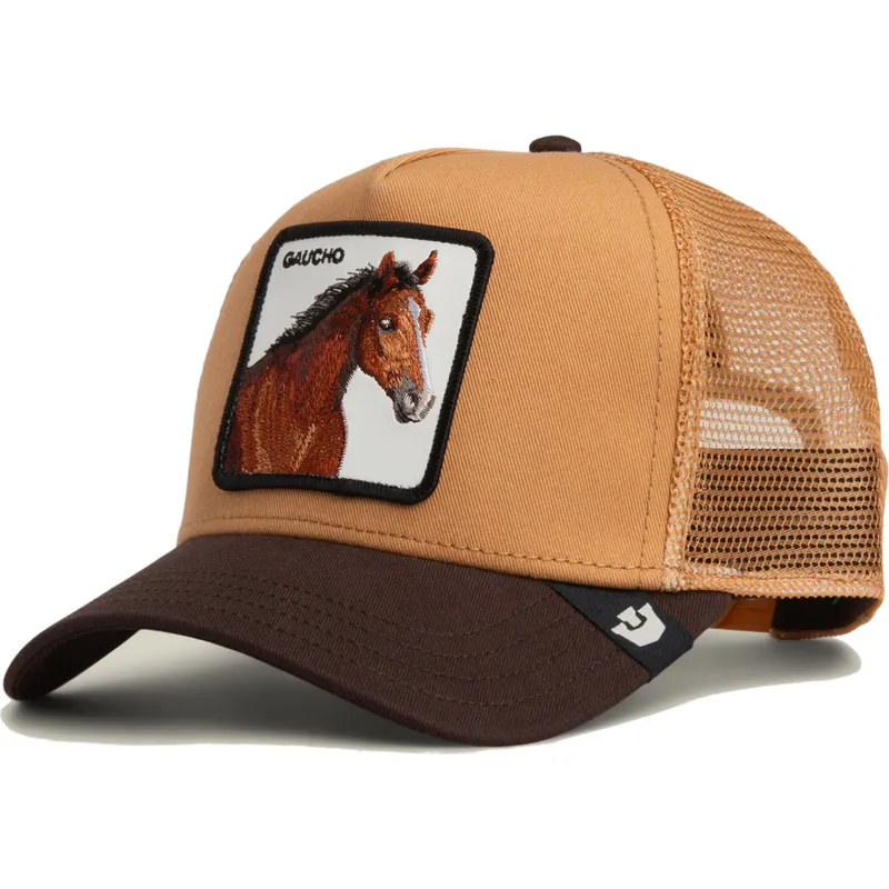 cappellino-trucker-marrone-cavallo-gaucho-the-farm-di-goorin-bros