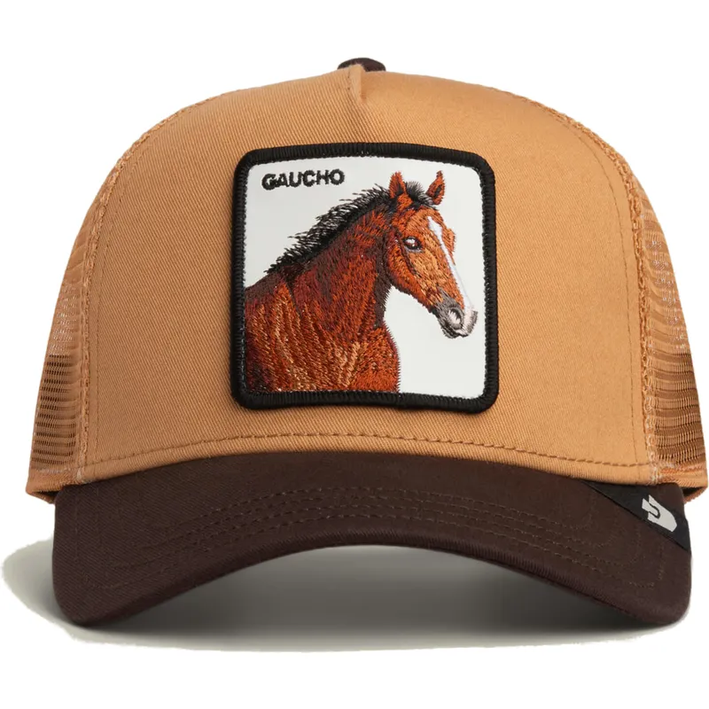 braune-trucker-kappe-pferd-gaucho-the-farm-von-goorin-bros