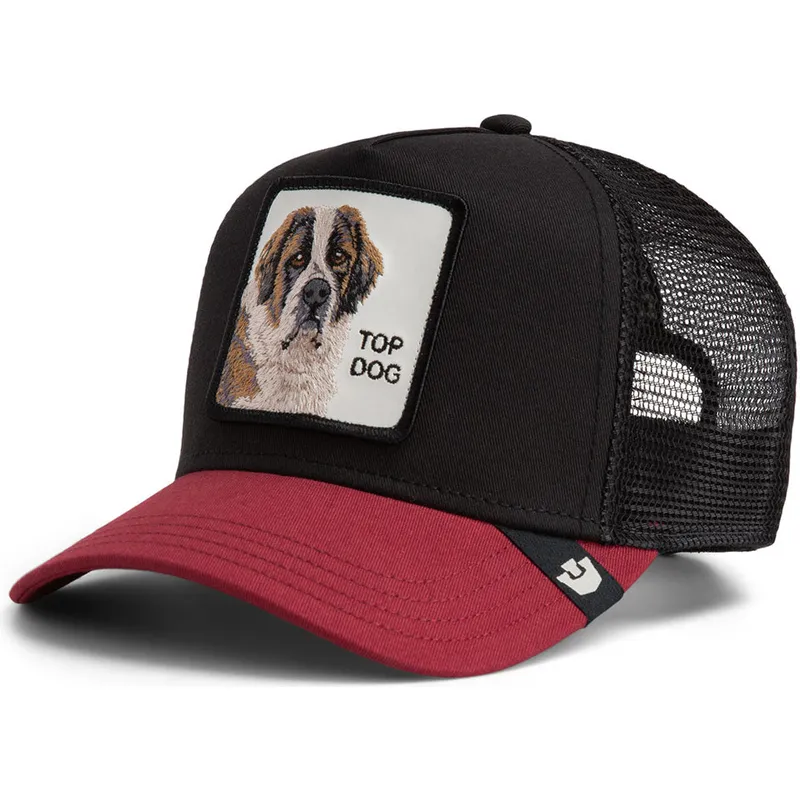 svart-och-rod-trucker-keps-hund-crush-top-dog-the-farm-fran-goorin-bros