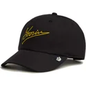 schwarze-verstellbare-curved-cap-script-papa-von-goorin-bros
