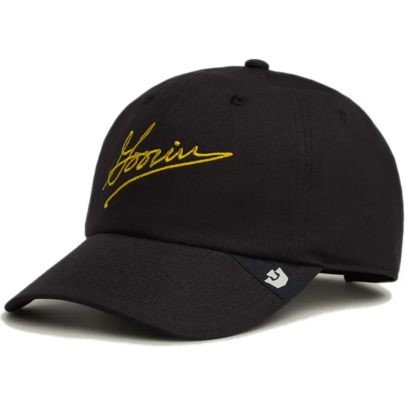 schwarze-verstellbare-curved-cap-script-papa-von-goorin-bros