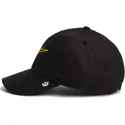 gorra-curva-negra-ajustable-script-papa-de-goorin-bros
