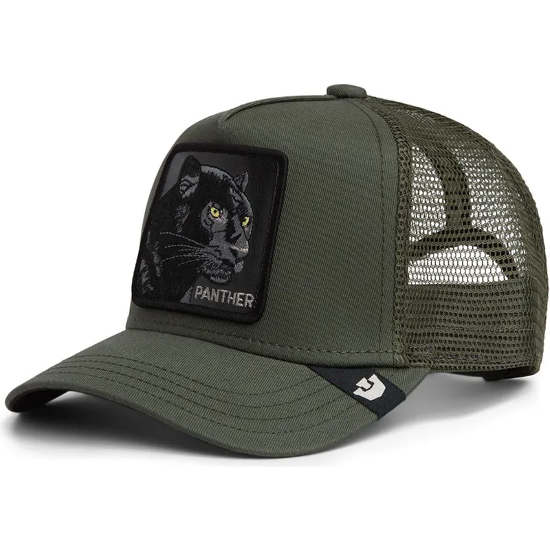 casquette-trucker-verte-pour-enfant-panthere-panther-mini-the-farm-goorin-bros