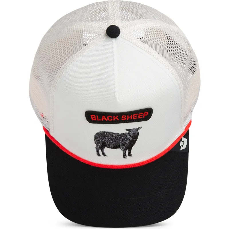 casquette-trucker-blanche-et-noire-mouton-pop-rocker-sheep-the-farm-goorin-bros
