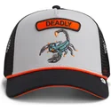 trucker-cap-grau-skorpion-pop-rocker-scorpion-the-farm-von-goorin-bros