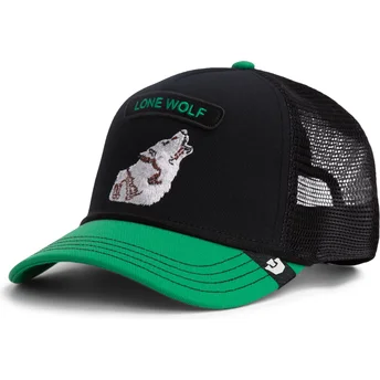 Cappellino trucker verde lupo Pop Rocker Lone Wolf The Farm di Goorin Bros.