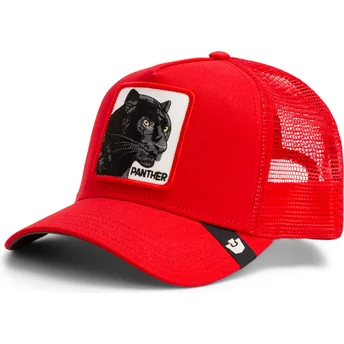 Cappellino trucker rosso pantera Rush Panther The Farm di Goorin Bros.