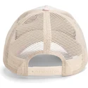cappellino-trucker-beige-e-rosa-teschio-the-cancelled-skull-whisper-the-farm-di-goorin-bros